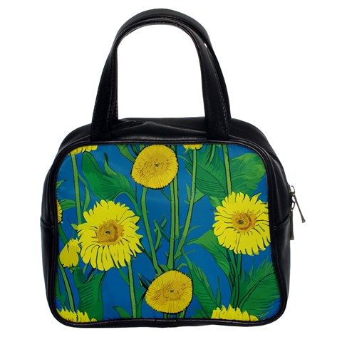 Sunflower Classic Handbag (Two Sides)