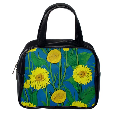 Sunflower Classic Handbag (Two Sides)