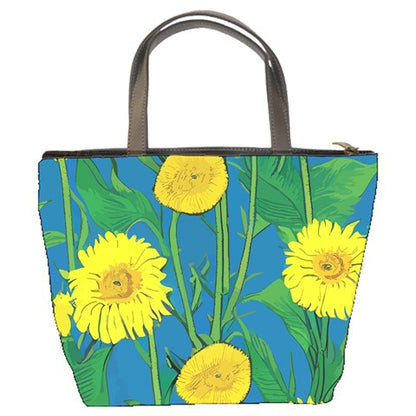 Sunflower Bucket Bag