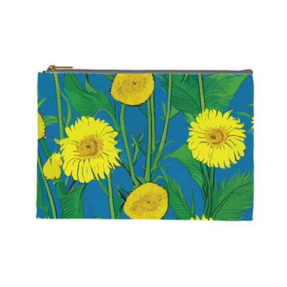 Sunflower Cosmetic Bag (Large)