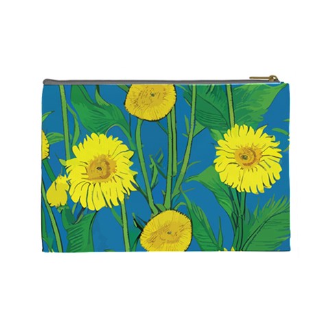 Sunflower Cosmetic Bag (Large)