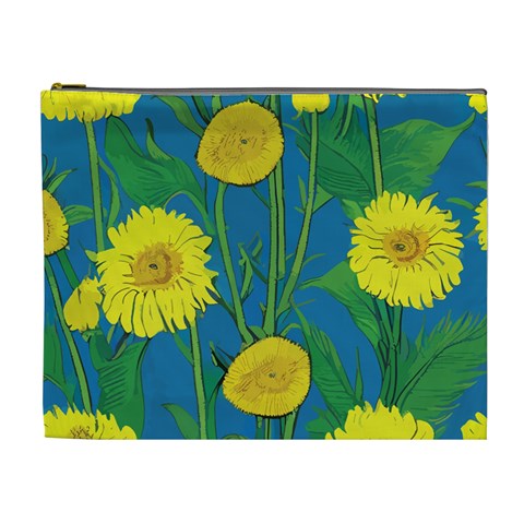 Sunflower Cosmetic Bag (XL)