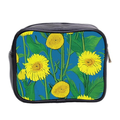 Sunflower Mini Toiletries Bag (Two Sides)