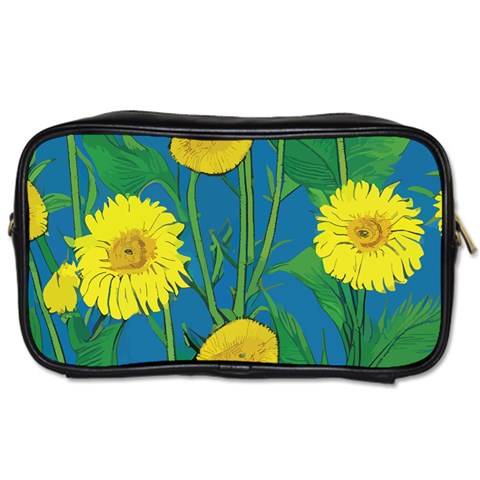 Sunflower Toiletries Bag (One Side)