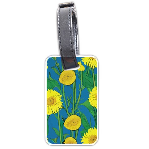 Sunflower Luggage Tag (one side)