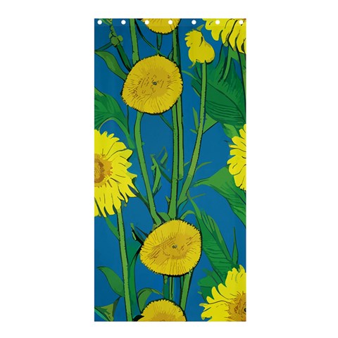 Sunflower Shower Curtain 36" x 72" (Stall)