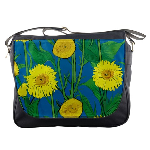 Sunflower Messenger Bag