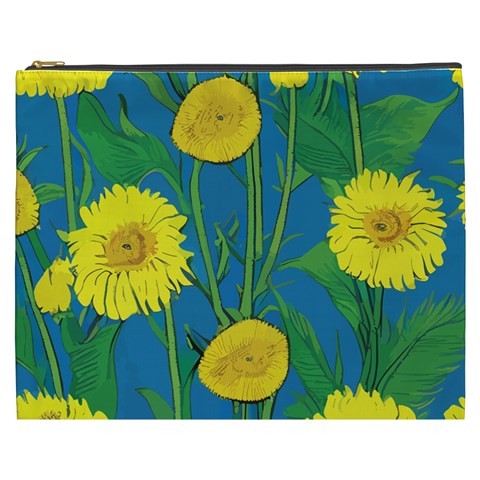 Sunflower Cosmetic Bag (XXXL)