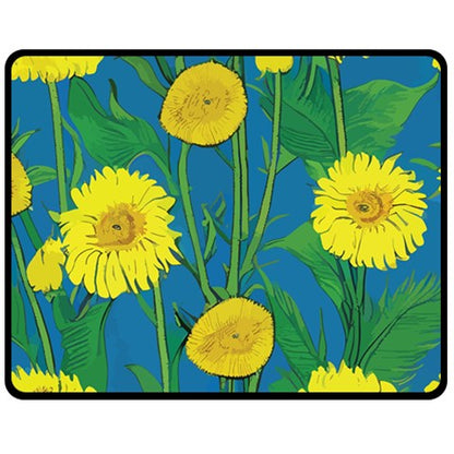 Sunflower Fleece Blanket (Medium)