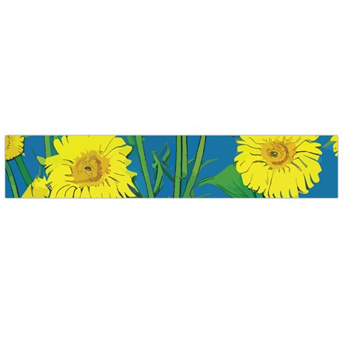 Sunflower Large Premium Plush Fleece Scarf