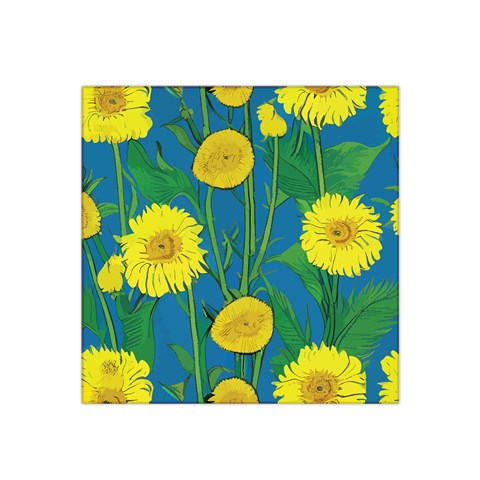 Sunflower Satin Bandana Scarf 22" x 22"