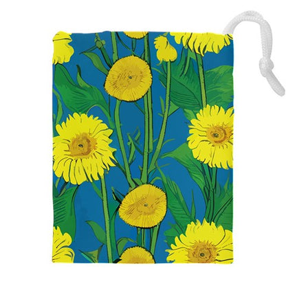 Sunflower Drawstring Pouch (4XL)