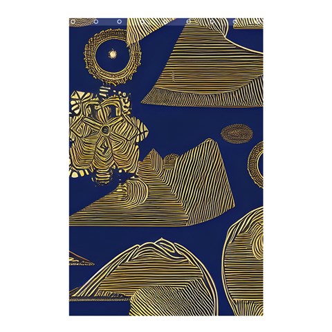 African | Ethnic Shower Curtain 48" x 72" (Small)