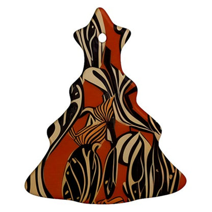 African - Ethnic | Christmas Tree Ornament (Two Sides)