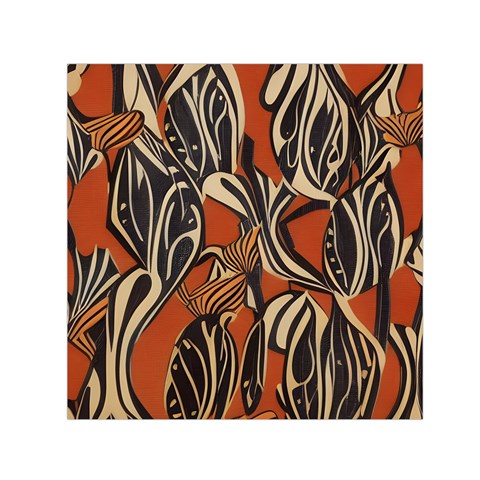 African - Ethnic Square Satin Scarf (30" x 30") One Size