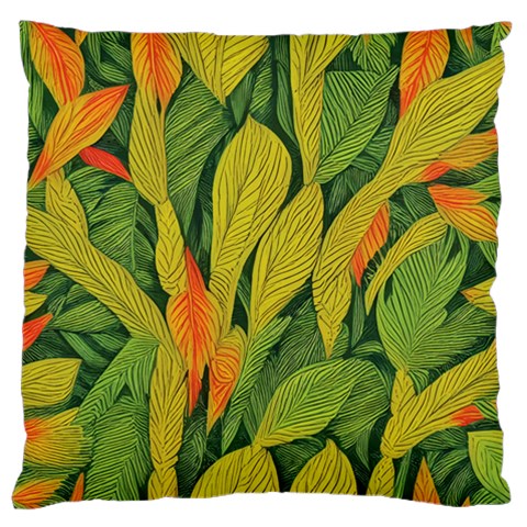 Indian Shot Large Premium Plush Fleece Cushion Case (Two Sides)