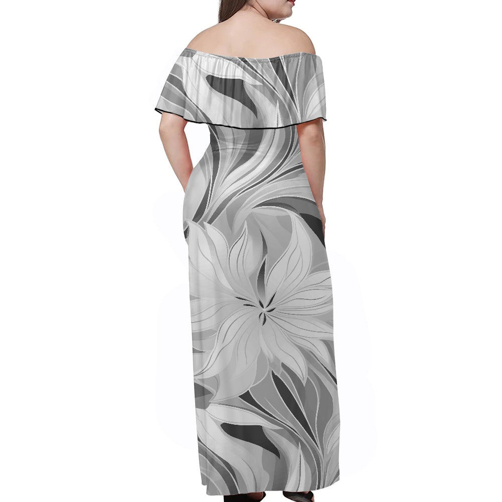 Women's Off The Shoulder short sleeve dress