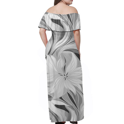 Women's Off The Shoulder short sleeve dress