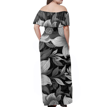 Women's Off The Shoulder short sleeve dress