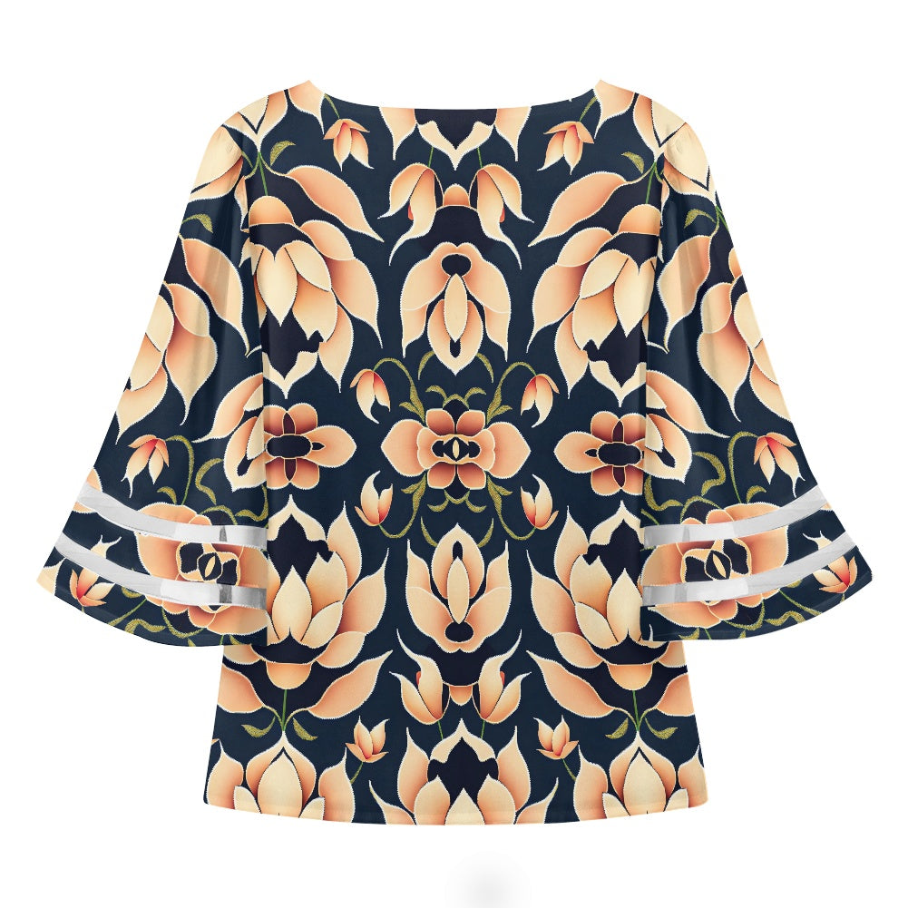 Lily Women Puff Sleeve Blouse