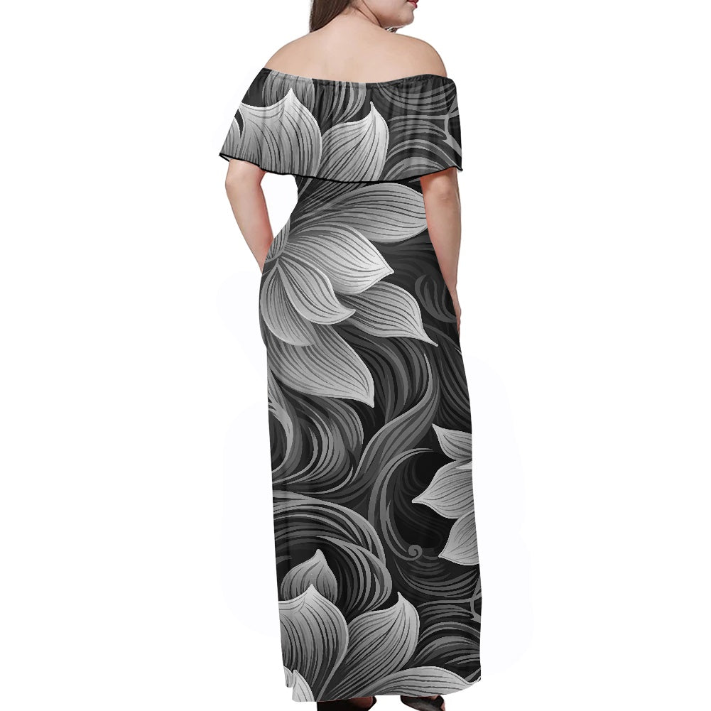 Women's Off The Shoulder short sleeve dress