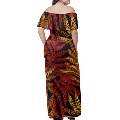 Women's Off The Shoulder short sleeve dress
