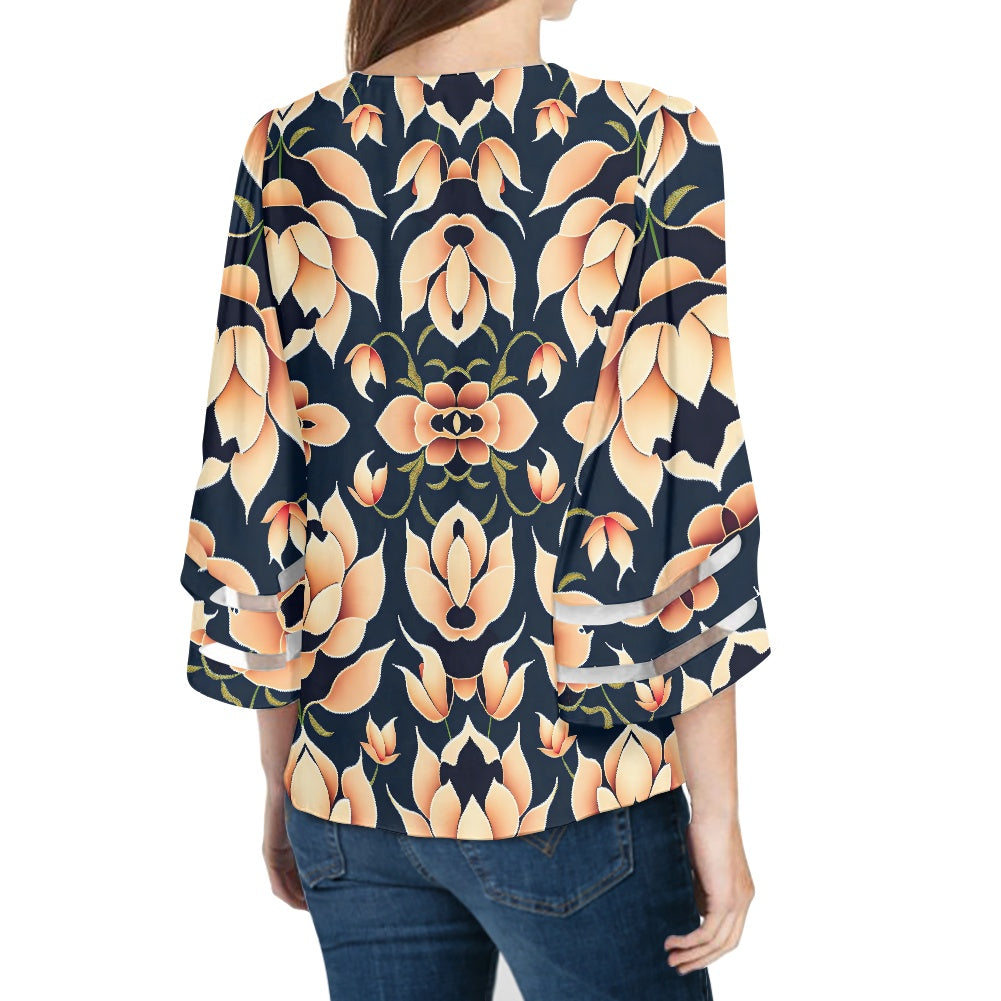 Lily Women Puff Sleeve Blouse