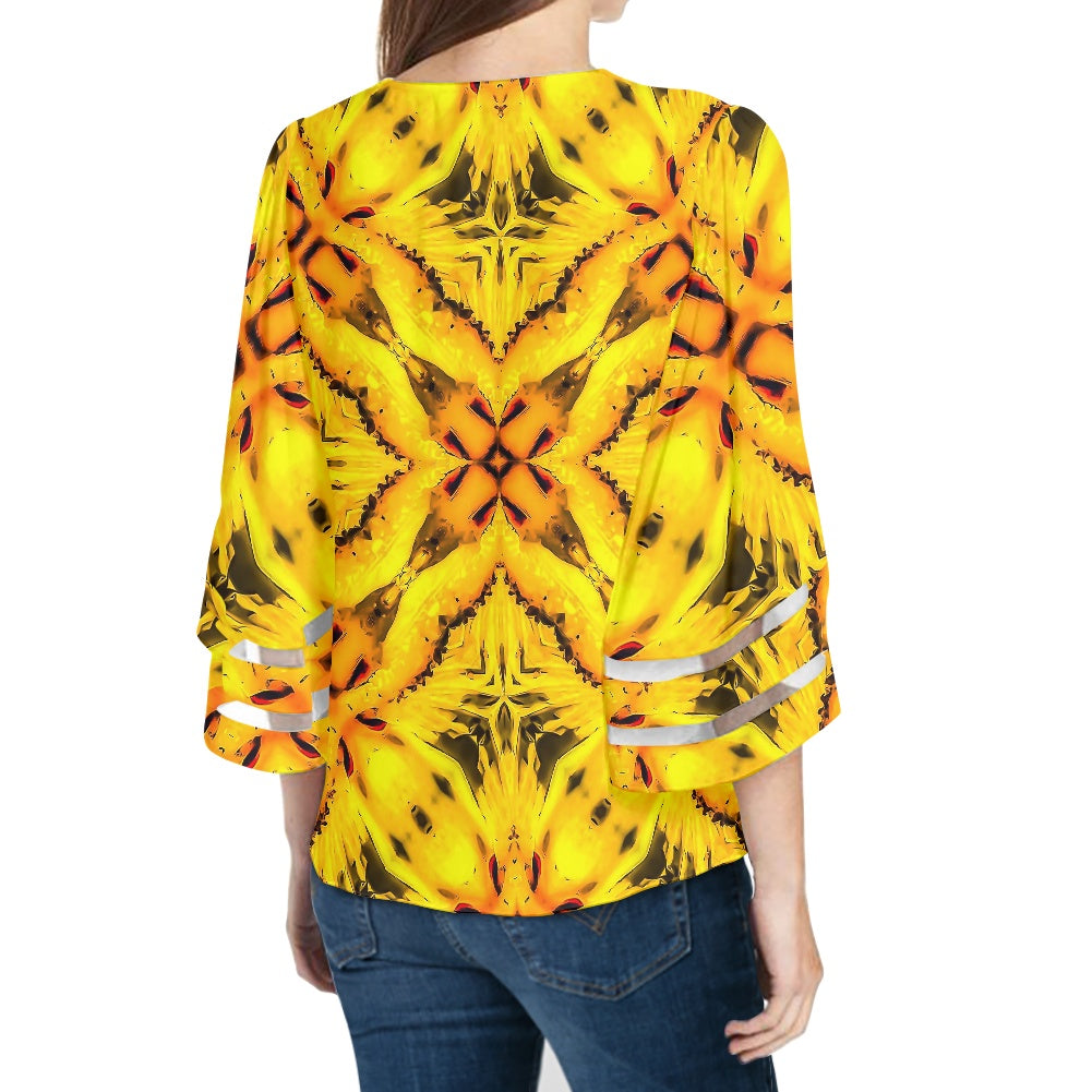 Toghu Women Puff Sleeve Blouse