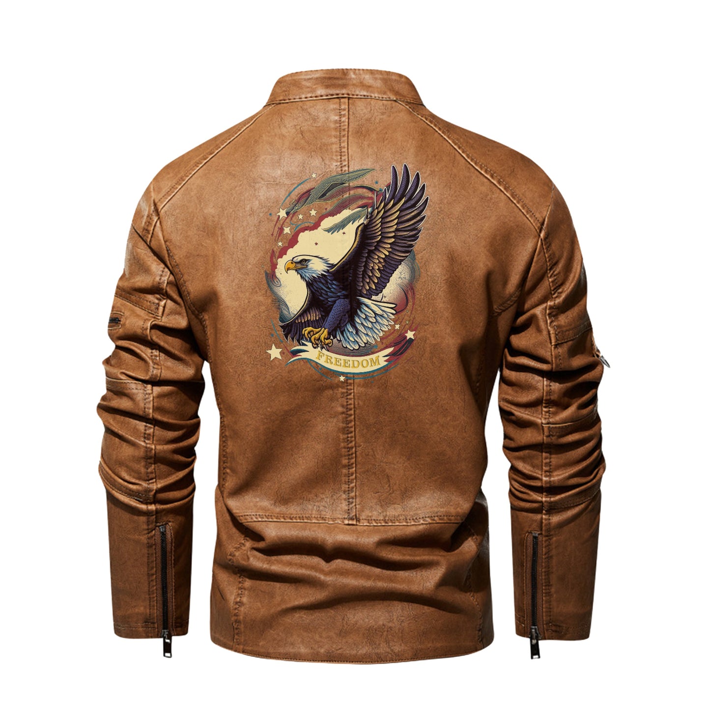 Freedom Flyer Leather Racer Jackets: Dare to be Different up to 4XL