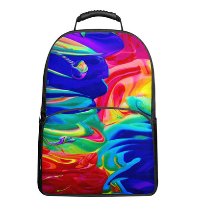 Rainbow Pride | Gay Pride | LGBTQ Pride | Confusion 17 Inch Felt Backpack