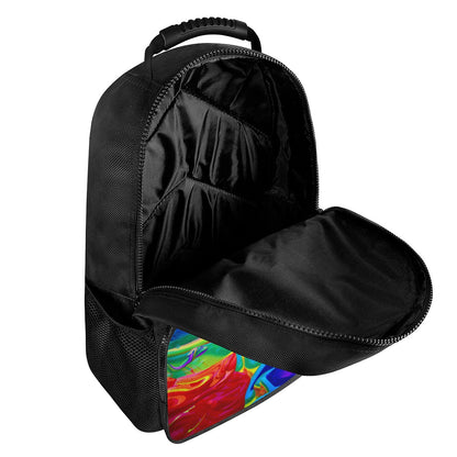 Rainbow Pride | Gay Pride | LGBTQ Pride | Confusion 17 Inch Felt Backpack