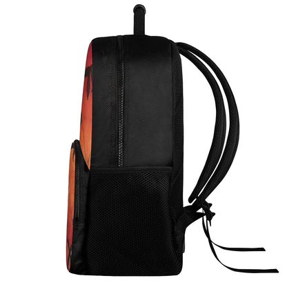 Bamboo at Sunset 17 Inch Felt Backpack