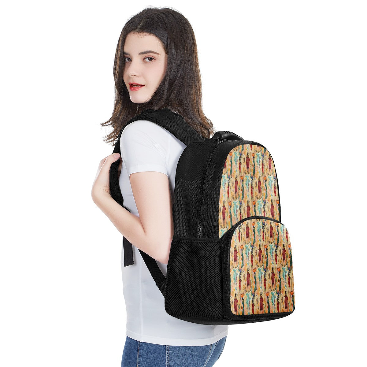 Tribal - 17 Inch Felt Backpack