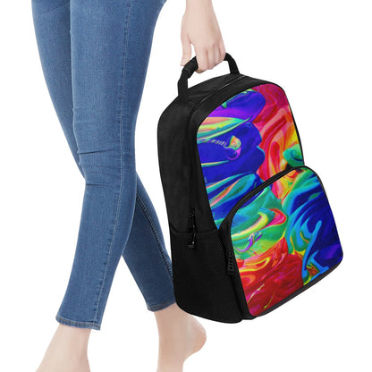 Rainbow Pride | Gay Pride | LGBTQ Pride | Confusion 17 Inch Felt Backpack