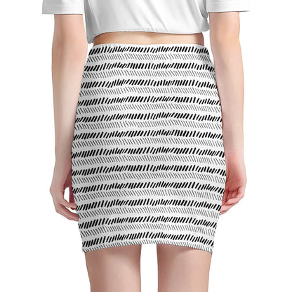 African Mudcloth Women’s Mini Skirt - Luxtrini, LLC