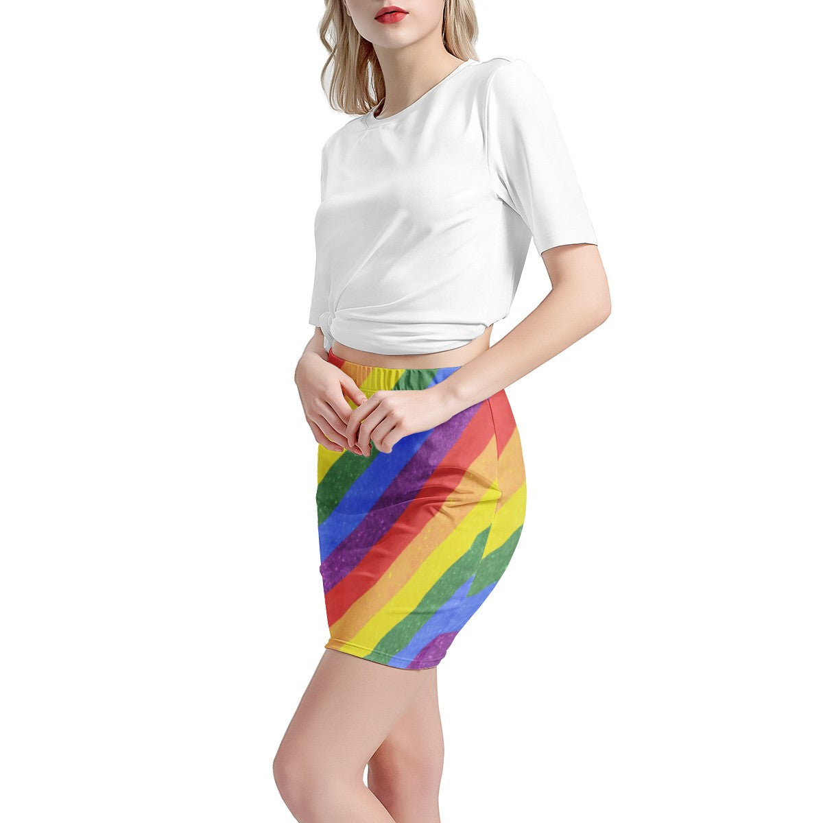 LGBT Pride Flag Women’s Mini Skirt