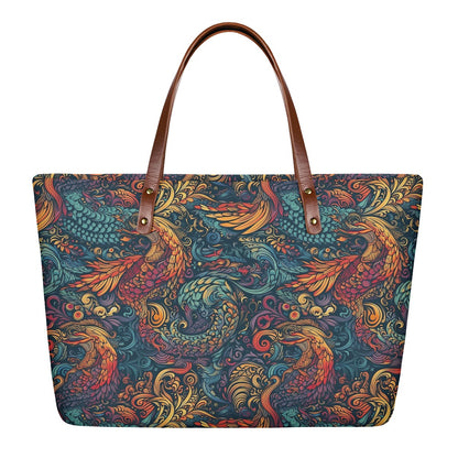 Dragon and Phoenix Women's Tote Bag