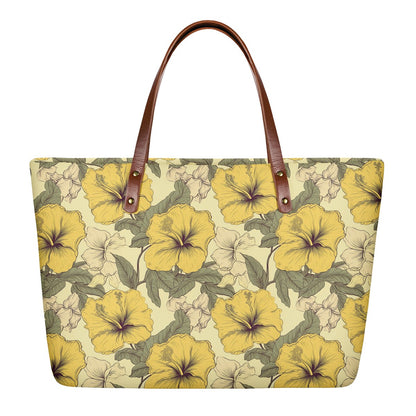 Yellow Hibiscus Women's Tote Bag