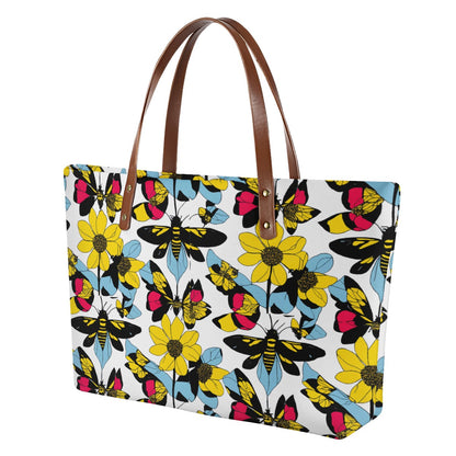 Bees and Sunflowers Women's Tote Bag