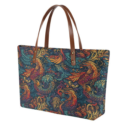 Dragon and Phoenix Women's Tote Bag