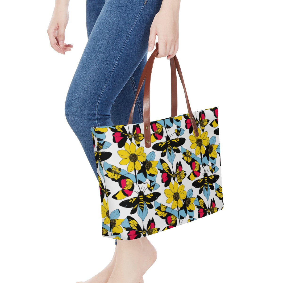 Bees and Sunflowers Women's Tote Bag