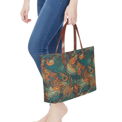 Our Exquisite Dragon and Phoenix Women's Tote Bag