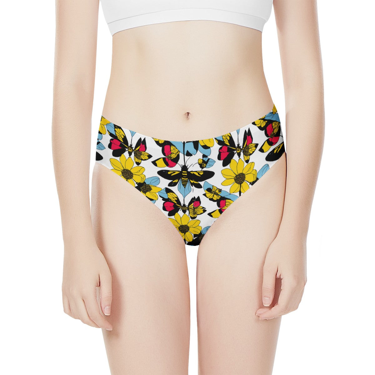 Bees and Sunflowers Women's Bikini Briefs