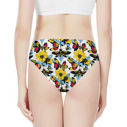 Bees and Sunflowers Women's Bikini Briefs