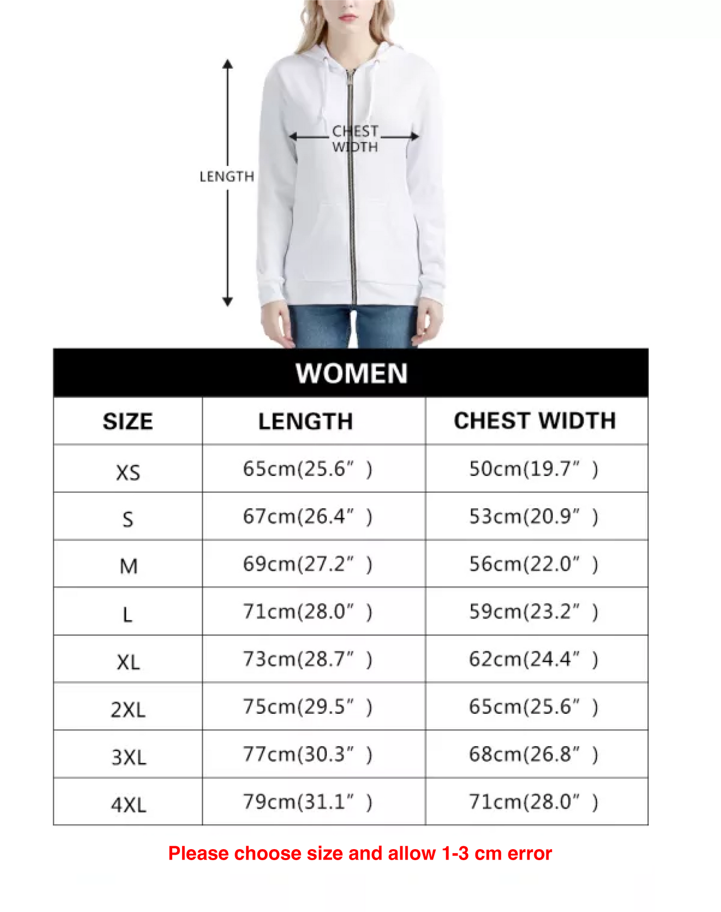 Christmas Women's  Zip Hoodie