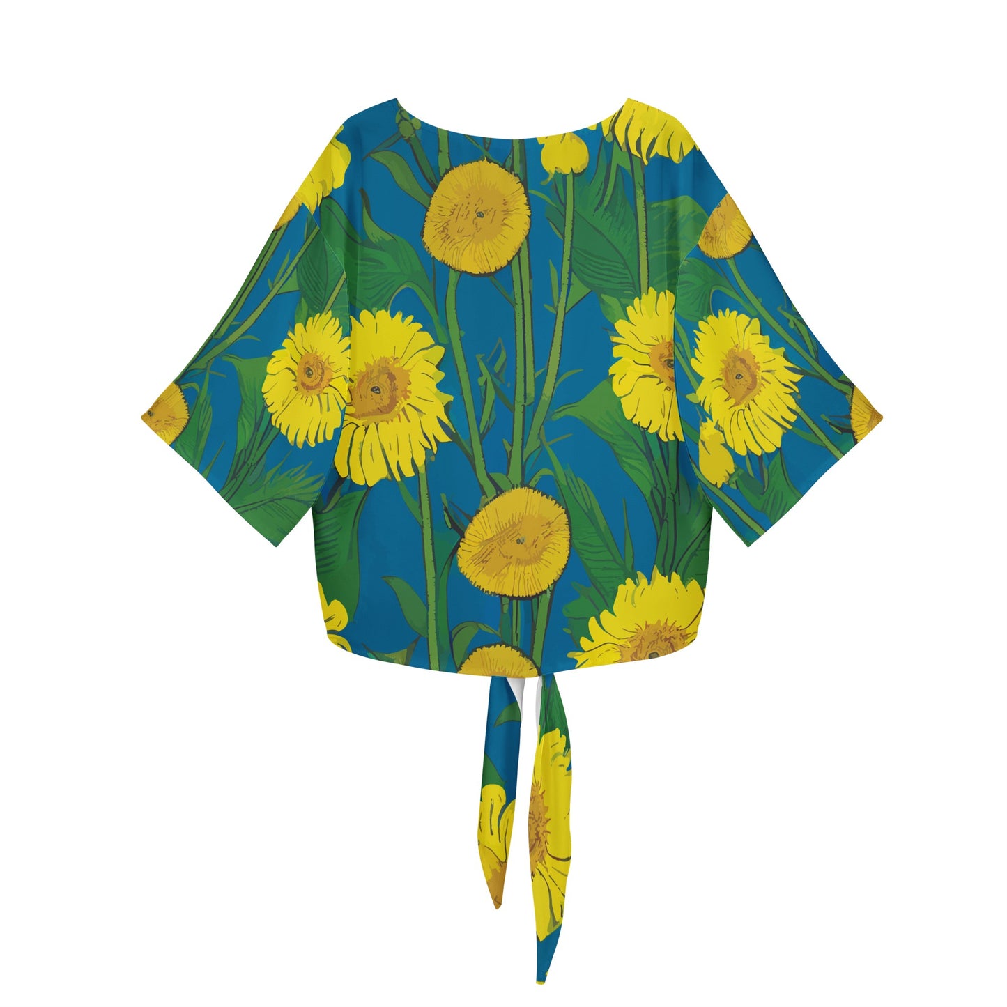 Sunflower Women V-neck Streamers Blouse