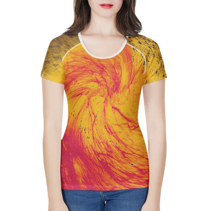 Pele's Fire Women's All-Over Print T shirt