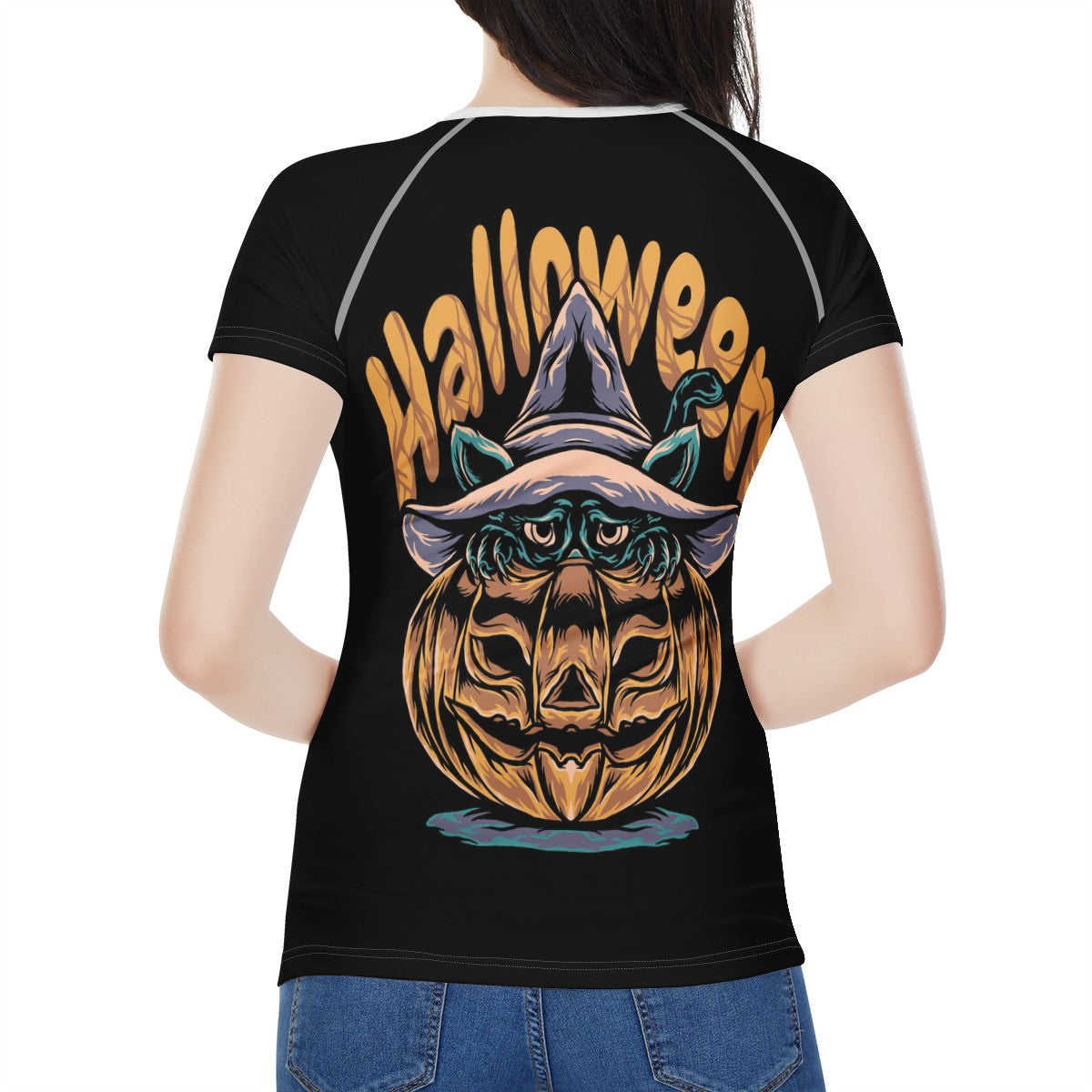 Halloween 2022 Women's All-Over Print T shirt - Luxtrini, LLC