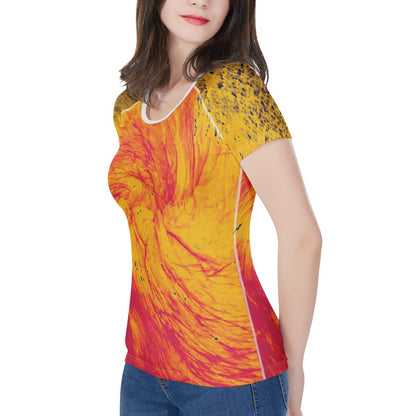 Pele's Fire Women's All-Over Print T shirt