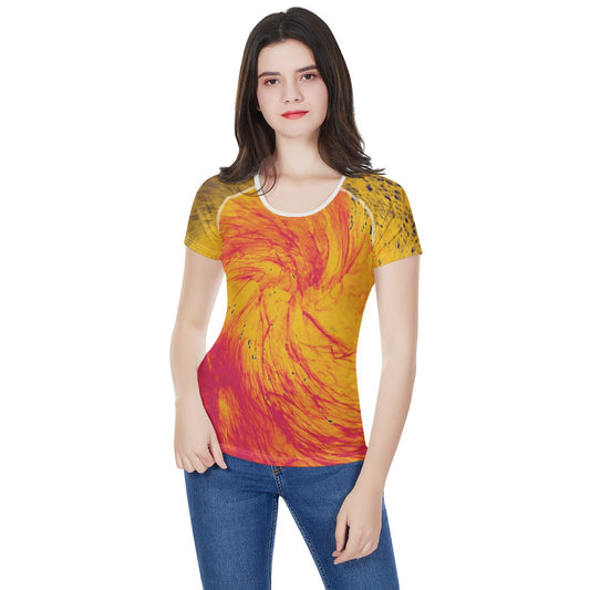 Pele's Fire Women's All-Over Print T shirt